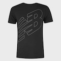 Camiseta New Balance Logo Performance Masculina PRETO