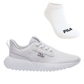 Kit Tênis Fila Freestyle Ii + Meia - Masculino BRANCO