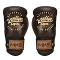 Luvas de Boxe Profissional em Couro MKS Vintage MARROM/PRETO
