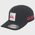 Boné Quiksilver Emb Square Black Importado Masculino PRETO