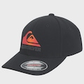 Boné Quiksilver Soft Hologram Black Importado Masculino PRETO
