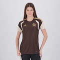 Camisa adidas Flamengo Treino 26/27 Feminina MARROM