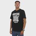 Camiseta Rip Curl Banca Brasil Washed Masculina PRETO