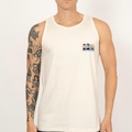 Camiseta Regata RVCA Palm Trail Masculino OFF WHITE