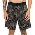 Bermuda RVCA Botanic VA Masculina PRETO