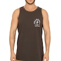Camiseta Regata Billabong Coiled Masculina MARROM