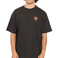 Camiseta Quiksilver Solaris Over Masculina CINZA ESCURO