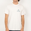 Camiseta Quiksilver Soul Maze Masculina BRANCO