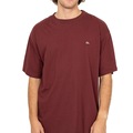 Camiseta Quiksilver Over Embroidery Masculina VERMELHO