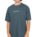 Camiseta Quiksilver Chrome Oldenglish Over Masculina AZUL