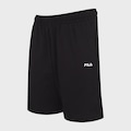 Bermuda Fila Regular Letter Light Infantil PRETO