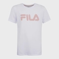 Camiseta Fila Letter Premium Infantil BRANCO