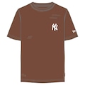 Camiseta Oversize New York Yankees MLB New Era Masculino MARROM