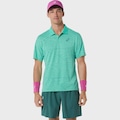 Camisa Polo ASICS Match Jacquard Masculino VERDE