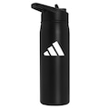 Garrafa adidas Metálica Canudo 0,6 Litros PRETO