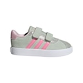 Tênis adidas Vl Court 3.0 - Infantil VERDE CLA/ROSA