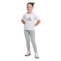 Conjunto Adidas Seasonals Animal Infantil BRANCO/VERDE CLA