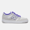 Tênis New Balance 480 Low Unissex CINZA/ROXO