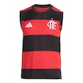 Camisa do Flamengo I 26/27 adidas sem Mangas Masculina VERMELHO/PRETO