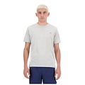 Camiseta New Balance Athletics Run Masculina CINZA