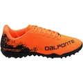 Chuteira De Society Dalponte Space Pixel Runner Masculina LARANJA