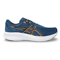 Tênis Asics Masculino Raiden 5 Corrida Masculino AZUL/LARANJA