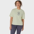 Camiseta ASICS Nagino Relaxed Graphic Feminino VERDE