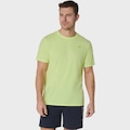 Camiseta ASICS Spiral Embroidery Masculino AMARELO
