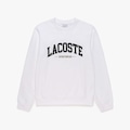 Blusão de Moletom Lacoste Unissex – Conforto Essencial em Algodão BRANCO