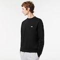 Blusão Moletom Essentials Lacoste Masculino – Conforto e Corte Clássico PRETO