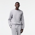 Blusão Moletom Essentials Lacoste Masculino – Conforto e Corte Clássico CINZA