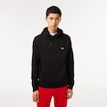 Opção de cor PRETO de Blusão Moletom Clássico com Bolso e Capuz Lacoste Masculino