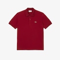 Camisa Polo L.12.12 Light Piqué Ajuste Clássico Lacoste Masculina VINHO