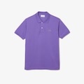 Camiseta Polo Lacoste Original L.12.12 – Modelagem Clássica e Respirável ROXO