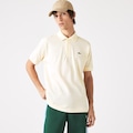 Camiseta Polo Lacoste Original L.12.12 – Modelagem Clássica e Respirável OFF WHITE