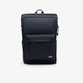 Mochila Masculina Lacoste Neocroc – Formato Retangular em Lona Premium BRANCO