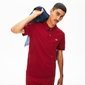 Polo Lacoste Regular Fit em Algodão Pima VINHO
