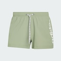 Short de Natação adidas Logotipo 7,5 Cm Masculino ROXO/BRANCO