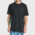 Camiseta Plus Size Volcom Stone Blanks Masculina PRETO