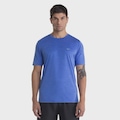 Camiseta Mizuno Run Spark 2 Mescla Masculina AZUL