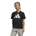 Camiseta adidas Big Logo Infantil PRETO