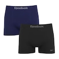 Kit 2 Cuecas Boxer Reebok Sem Costura Masculina AZUL ESCURO