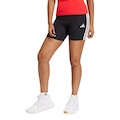 Short adidas Biker Essentials 3 Stripes Feminino PRETO