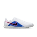 Chuteira de Society Nike Tiempo 10 Maestro Club BRANCO/ROSA