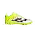Chuteira Society Infantil adidas F50 Club AMARELO/BRANCO