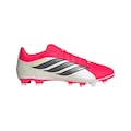 Chuteira de Campo Adulto Adidas Predator Club VERMELHO/PRETO