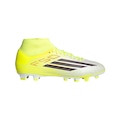 Chuteira de Campo Adulto Adidas F50 Club Cano Alto AMARELO/BRANCO