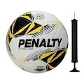 Kit Bola Futsal Penalty RX 500 XXVI + Bomba de Ar BRANCO