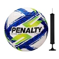 Kit Bola Futsal Penalty Líder 500 XXVI + Bomba de Ar BRANCO