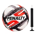 Kit Bola Society Penalty Líder XXVI + Bomba de Ar BRANCO
